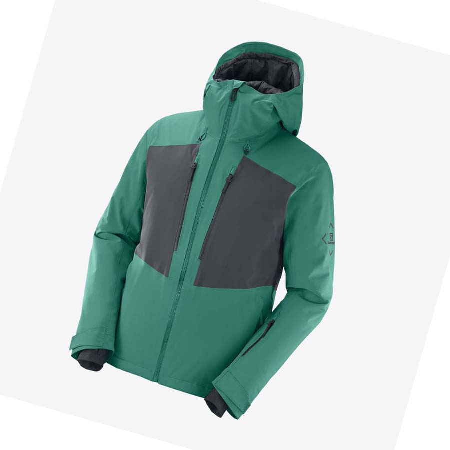 Chaquetas Salomon HIGHLAND INSULATED Hombre Verdes | MX 3295JPQ